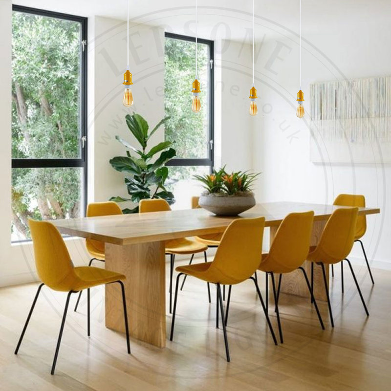 Iymona 6 - Light Single Pendant, Yellow