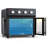 Large Capacity French Double-Door Air Fryer Convection Toaster Oven, 1700W, 7 Preset Menus, 7-In-1 Multi-Function: Bake, Roast, Grill, Toast, Dehydrate, Defrost, Stainless Steel/Black | Gift Idea-122005896