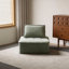 1 Seater Corduroy Sofa