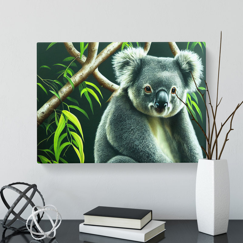 Koala Bear Art Vol.3 - Wrapped Canvas, 50cm H x 76cm W x 3cm D