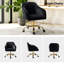 Chaise de travail en velours Adan-851993444