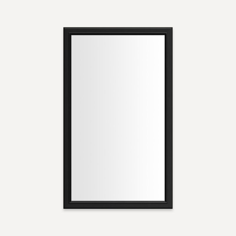 Main Line Cabinet, Brushed Black, 39.38" H x 23.25" W x 4" D
