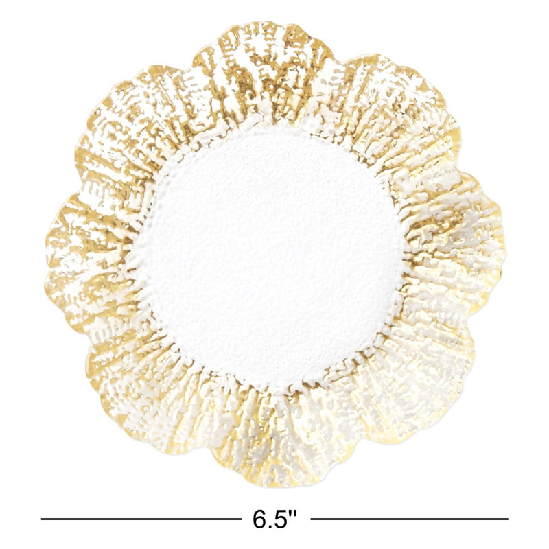 Rufolo Glass Canape Plate