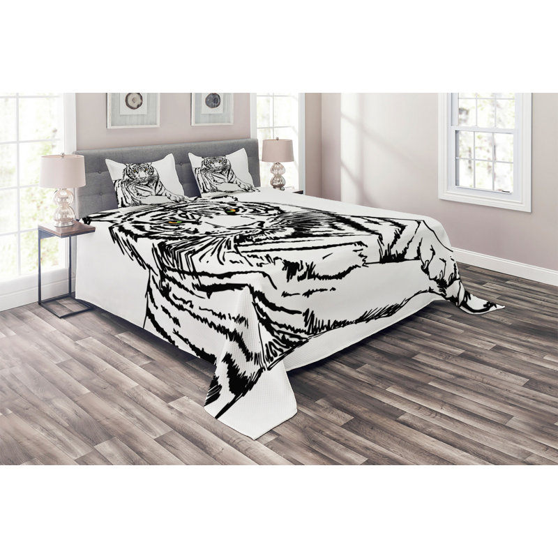 Eclectic Polyester Coverlet
