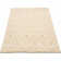Handwoven Wool Gabbeh Uni White Rug