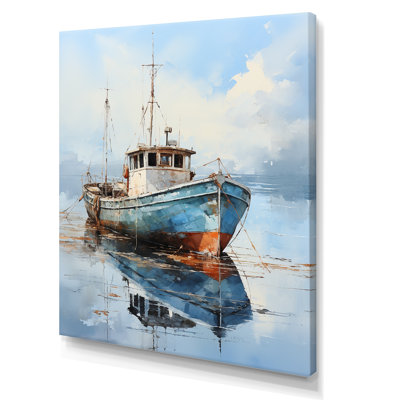 " Fishing Boat At The Port IV "