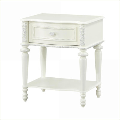 Table de chevet 1 tiroir Ivory Floral