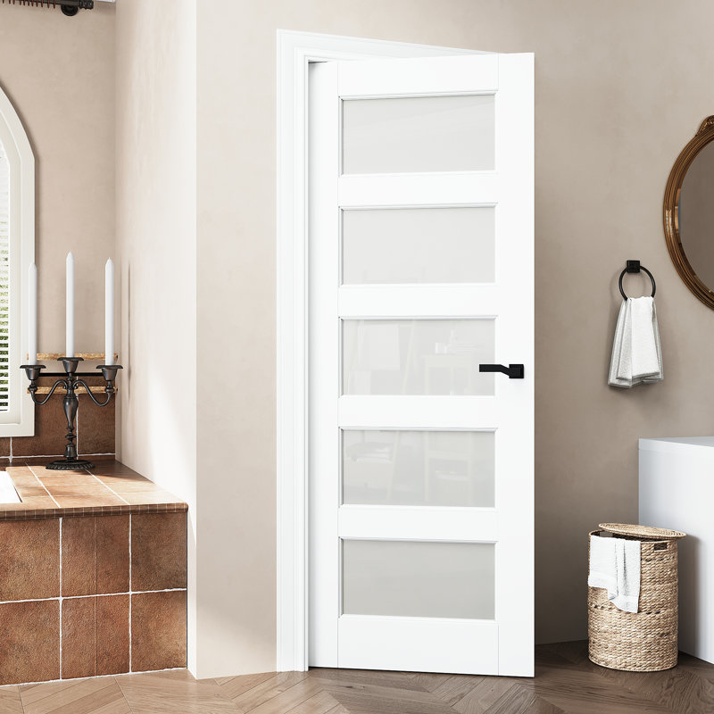 Interior, 30 po x 80 po, Blanc