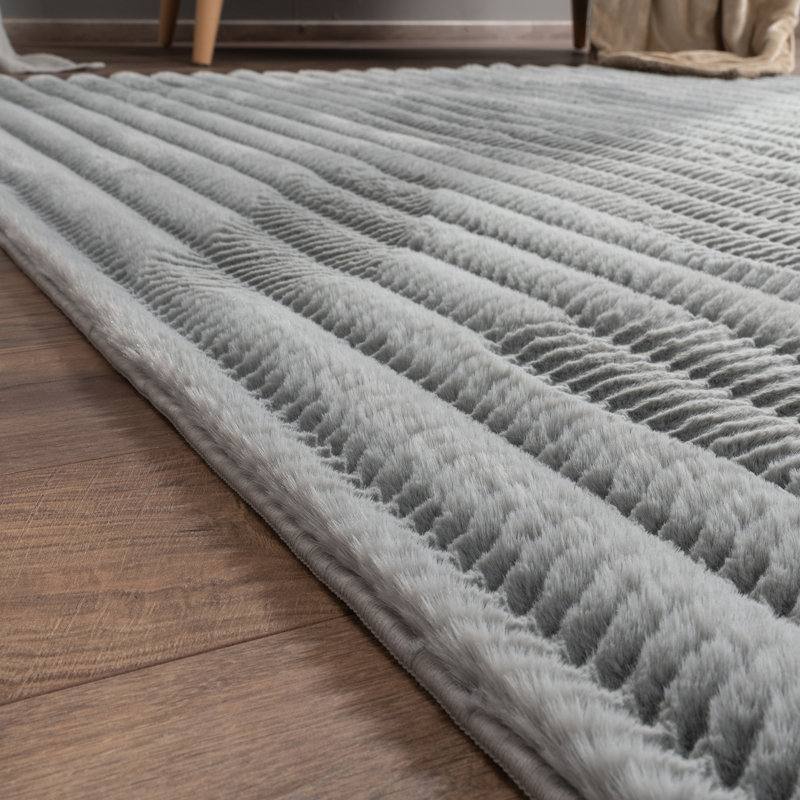 Julesburg Solid Colour Area Rug, Rectangular 120 x 160cm