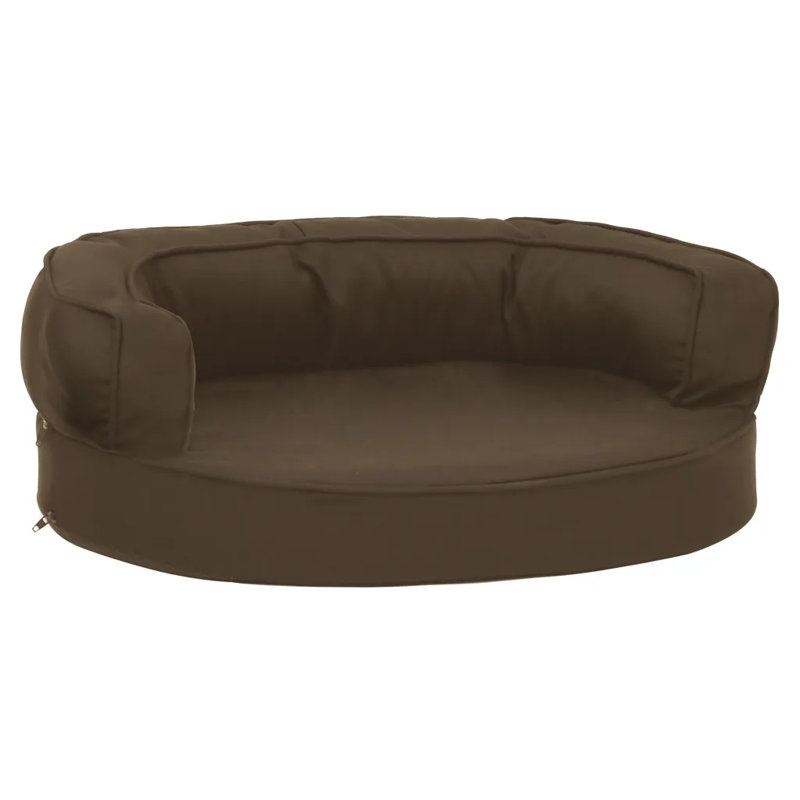 Latona Polyester Pet Bed, Brown