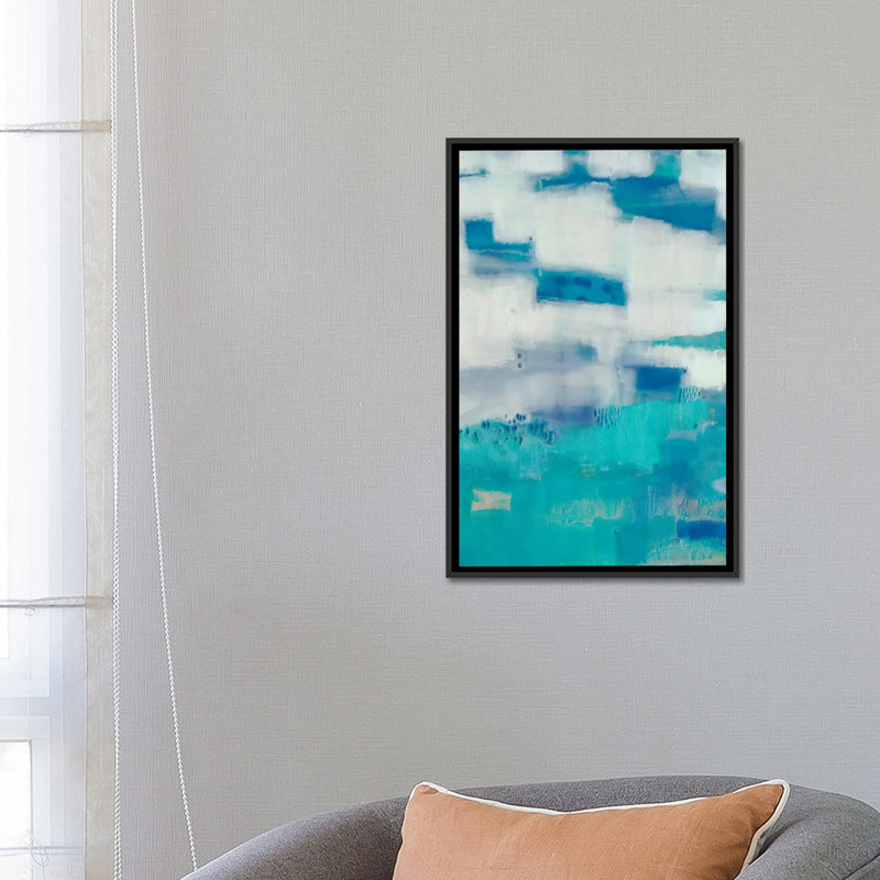 «Tilde II» par Sue Jachimiec - Estampe numérique sur toile tendue avec châssis, H 26 po x l 18 po x P 1,5 po, Pas de tapis