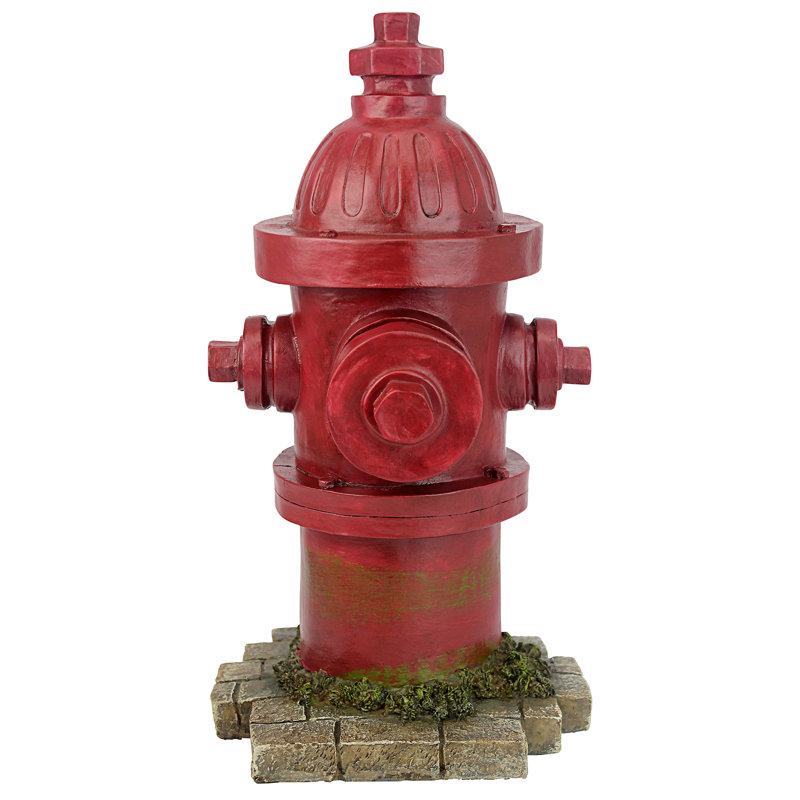Dog's Second Best Friend Fire Hydrant Statue, Single