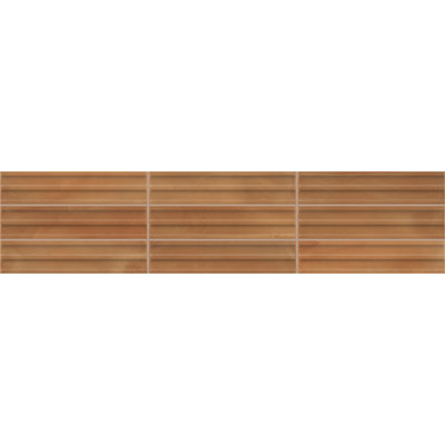 Carreau cannelé en porcelaine émaillée 2 x 9 Daltile Indoterra (36 pièces par carton) (5,72 pieds carrés par carton)