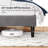 Full Bed Frame, Linen Storage Headboard, Strong And Stable, No Noise,Under Bed Storage, No Box Spring,Weight 396.8Lbs-686987848