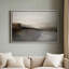 Art mural encadré sur toile - Paysage abstrait minimal avec des tons d'horizons neutres flous - 16 po x 24 po, 24 po x 36 po-1671530644-1671530666