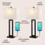 Arthuree Table Lamp Set 28.5" Brass Gold Table Lamp Set with USB-1429175581