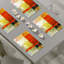 Napperon abstrait en polyester