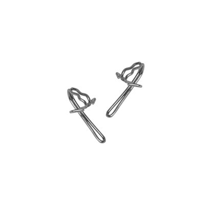Zinc Metal Curtain Hooks