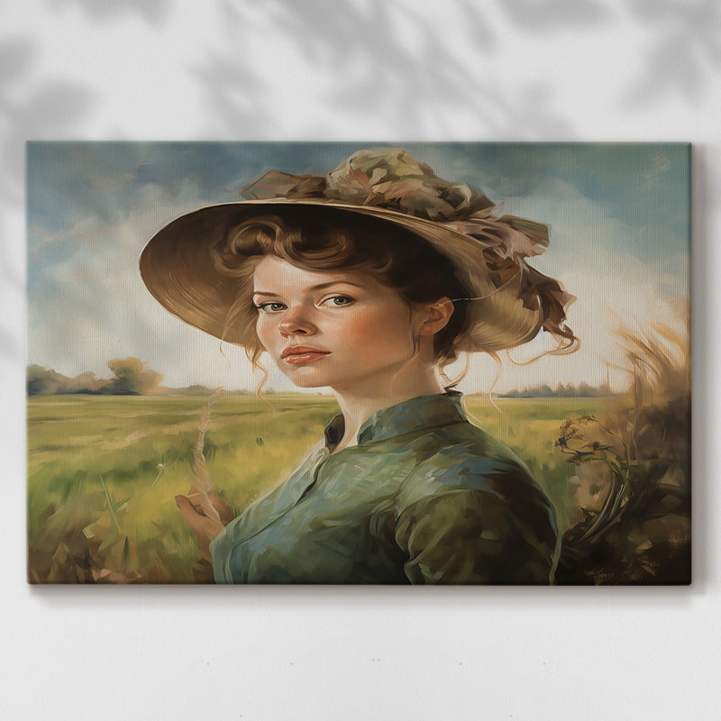 Beautiful Women-LXVII -Gallery Wraraped Cavas, 12 x 18