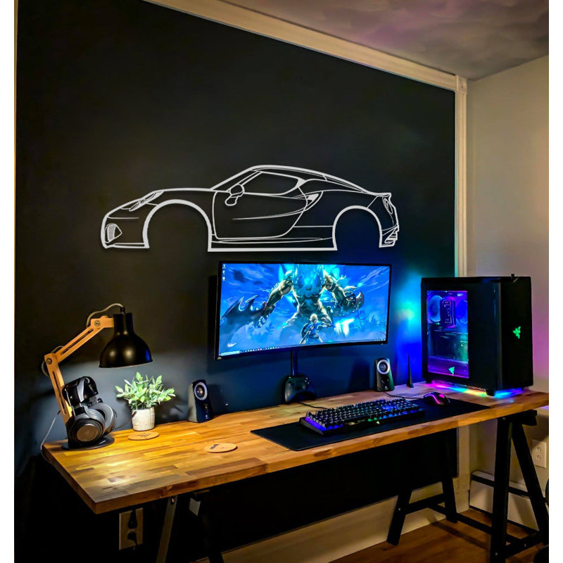 No Frame Print on Metal, 69" H x 20" W