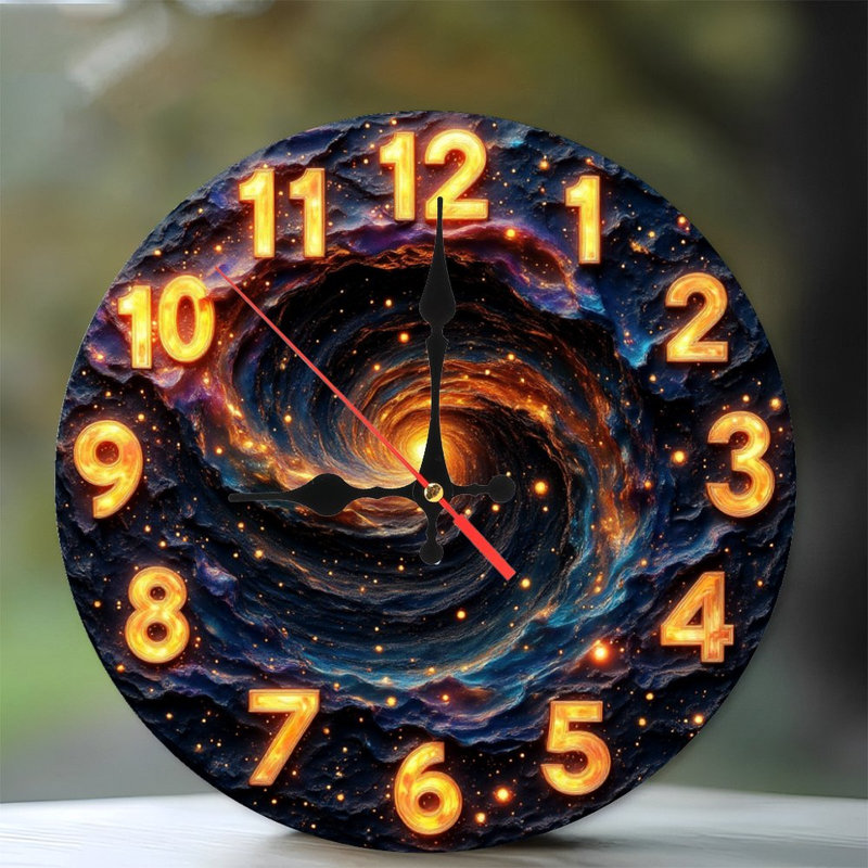 horloge cosmique galaxie
