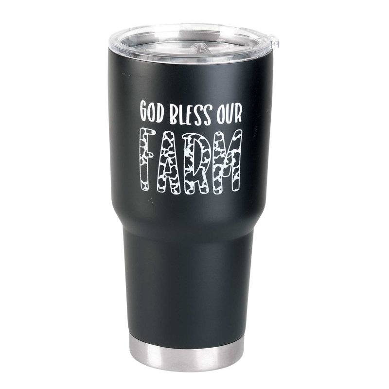 30 oz Gobelet de voyage isolé en acier inoxydable