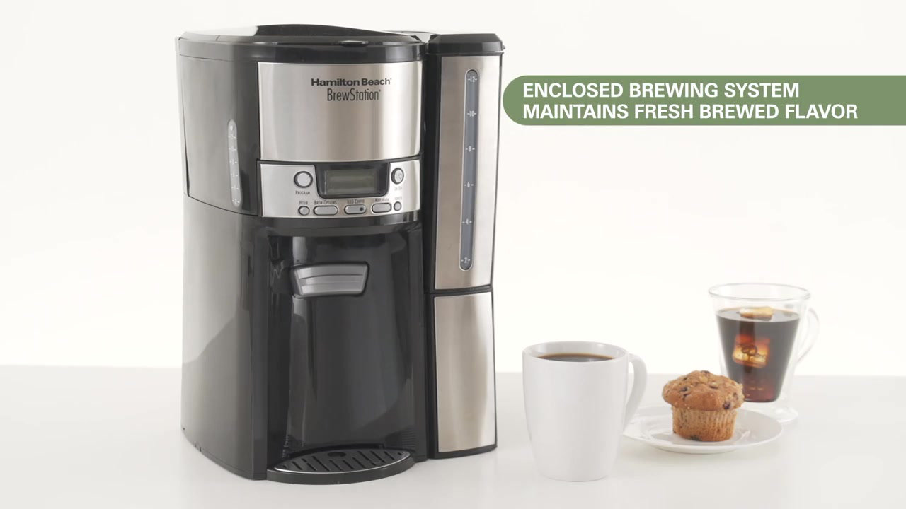 Hamilton Beach Stainless Steel 12 Cup Dispensing Coffee Maker & Reviews |  Wayfair