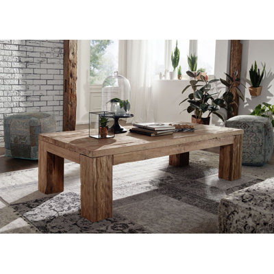 Bassano Solid Wood Four Leg Coffee Table