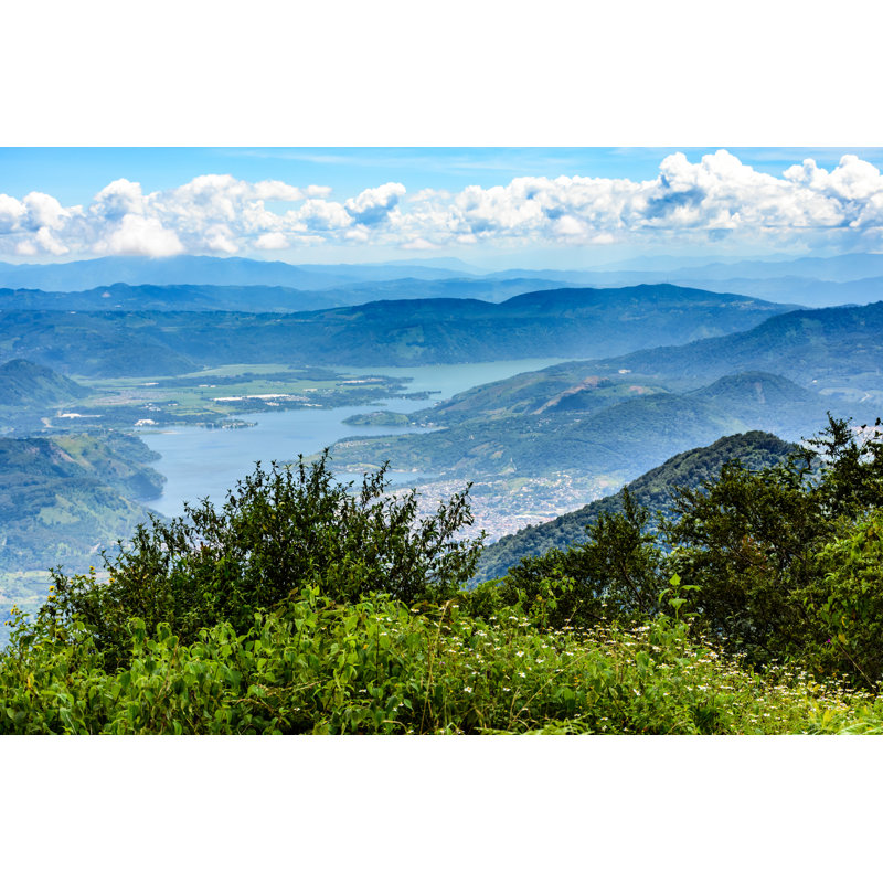 Lake Amatitlan by Lucy Brown - Loca4motion - Wrapped Canvas Print, 30cm H x 46cm W x 3.8cm D