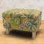 Cotton Upholstered Storage Bench