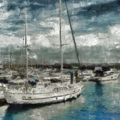 Boat - Wrapped Canvas Painting