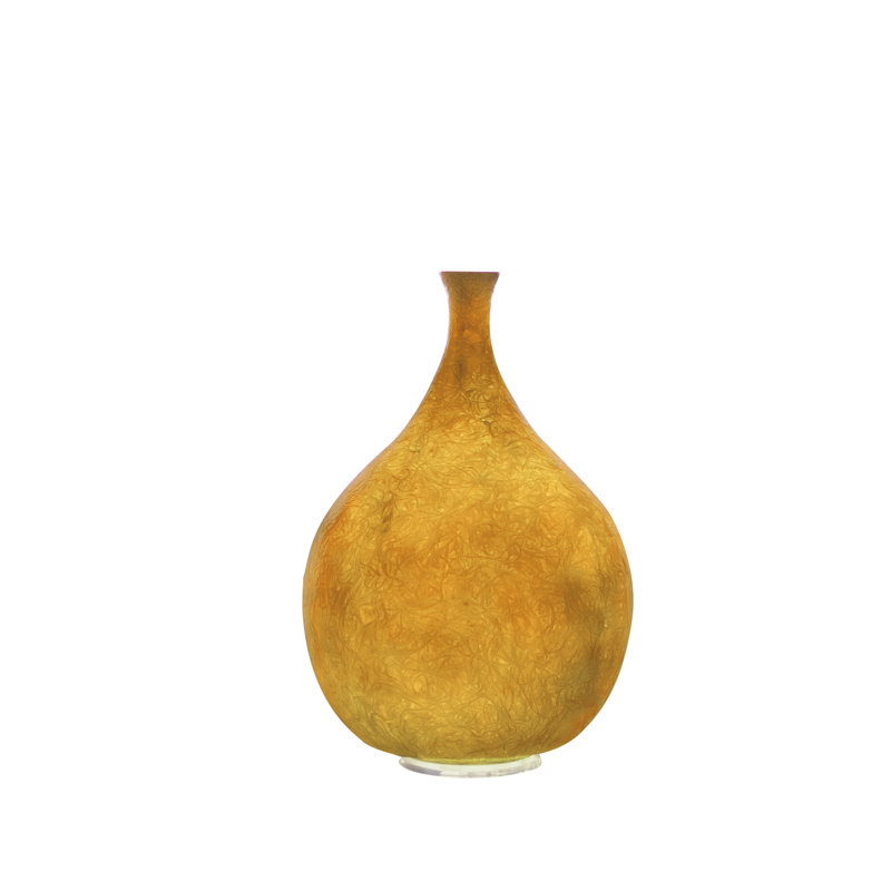 Luna Luce Liquida Table Lamp, Orange, 35 cm H X 23 cm W X 23 cm D