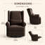 Fauteuil inclinable et pivotant 34,25 po