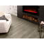 Planche de vinyle de luxe en pierre grise composite 8,98 po x 46 po x 5 mm - chêne gris (paquet de 8)-73718594