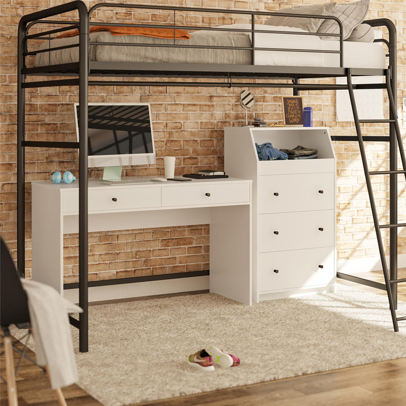 Emryn Writing Desk, White