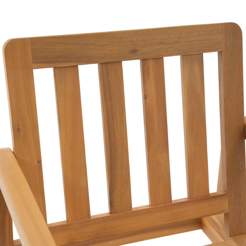 Chaise de patio avec coussins 
