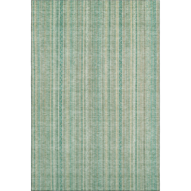 Premium Machine Washable Filiberto AMF1655 Stripes Rug