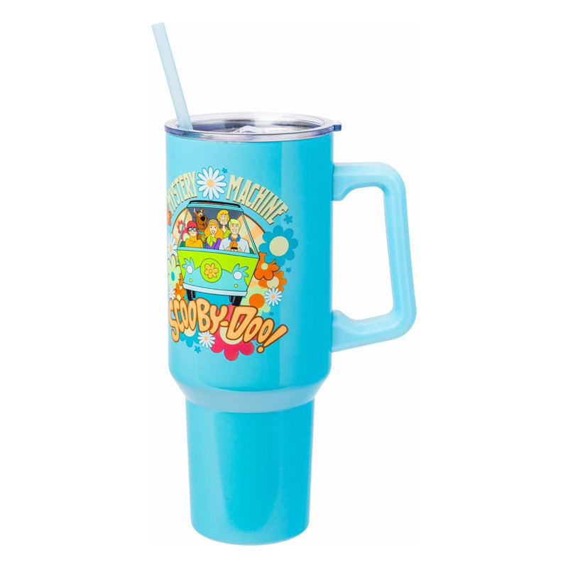 Gobelet en acier inoxydable avec poignée Scooby-Doo Mystery Machine | Peut contenir 40 onces