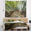 Voie large en tapisserie de bambou-28508468