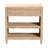 Japandi Console Table With Rattan Detailing