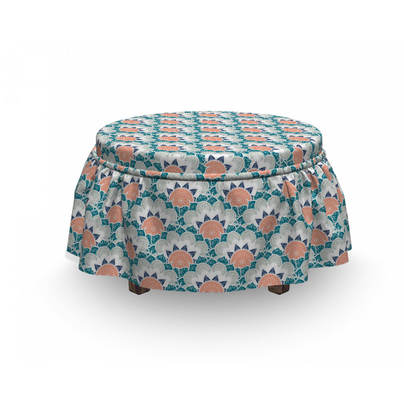 Housse pour repose-pieds turque boho