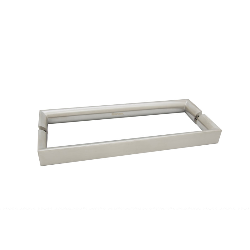 17 1/2" CTC Back-to-Back Door Pull, Satin Stainless Steel