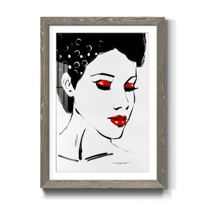 «Sketchy Pop II», reproduction d'art sur papier encadrée