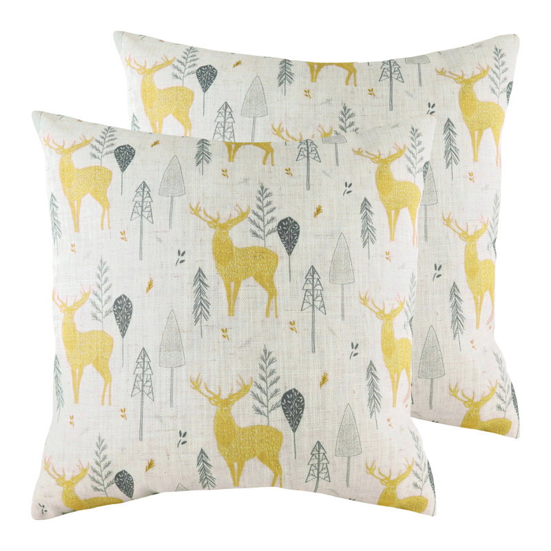 Square Cushion, Natural