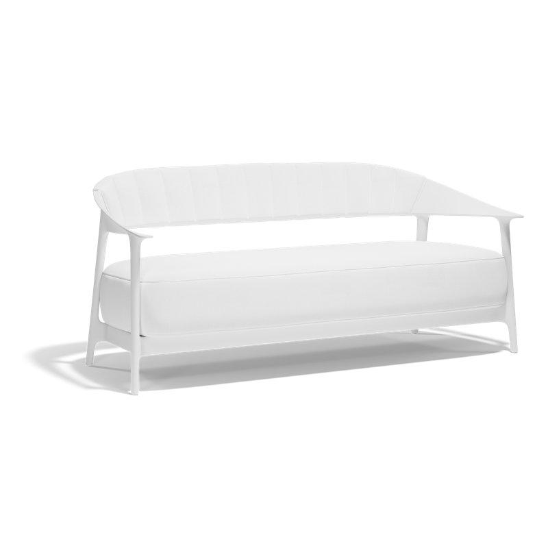 Fully Upholstered Africa Sofa XL, White, Portonovo White