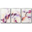 Ensemble de 3 cadres flottants sur toile polaire magenta I-97710426-97710427