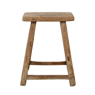 Tabouret en bois massif