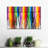 Melting Crayon Canvas Print-500368696