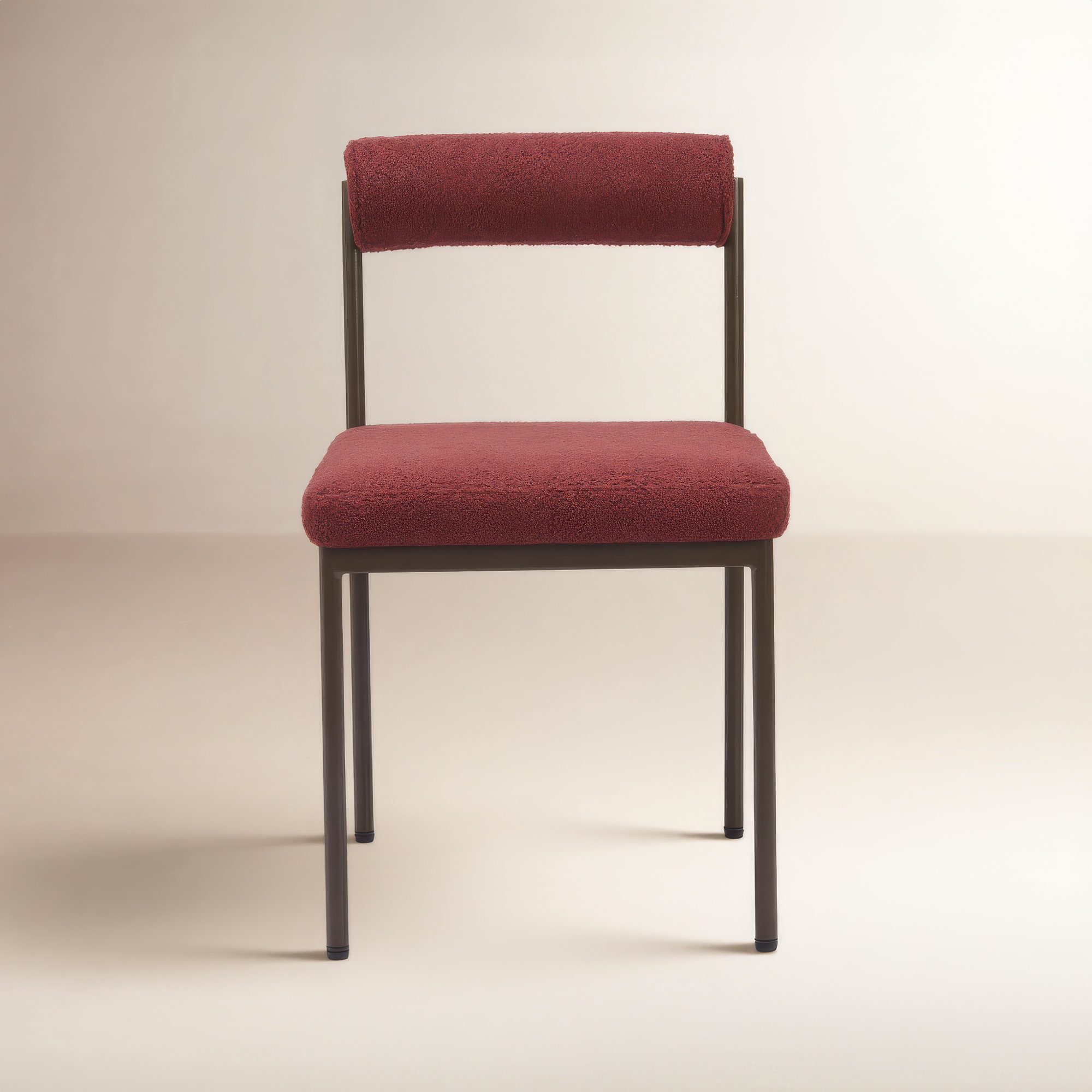 Livorno Dining Chair Ivory, Red