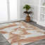 Tapis orange / crème Cordier-69807312